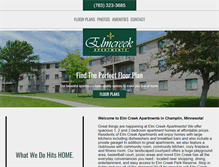 Tablet Screenshot of elm-creek.com